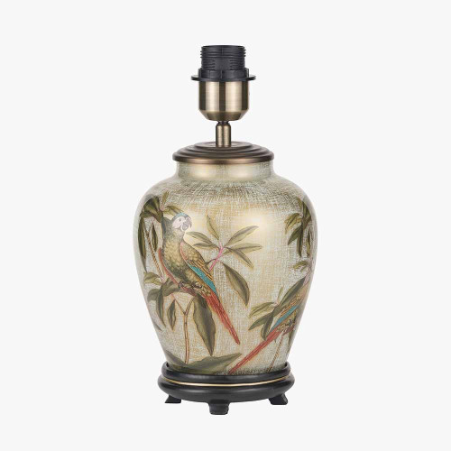 Pacific Lifestyle Parrot Small Glass Table Lamp Base