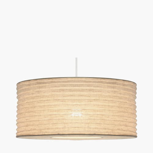 pacific lifestyle Patpong 35cm White Jute Non Elec Pendant