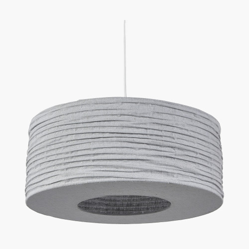 Pacific Lifestyle Patpong 50cm Grey Jute Non Elec Pendant