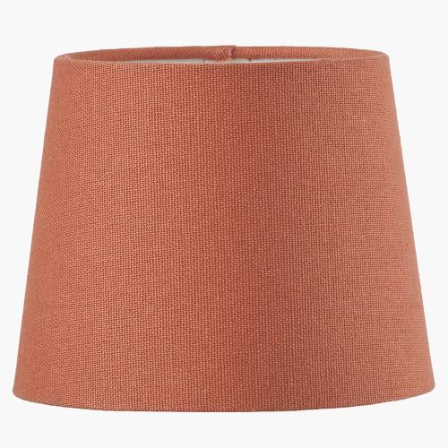 pacific lifestyle Pelham 15cm Tobacco Handloom Tapered Candle Clip Lampshade