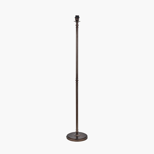 Pacific Lifestyle Piero Antique Bronze Metal Candlestick Floor Lamp Base