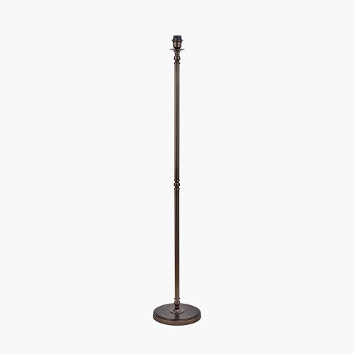 pacific lifestyle Piero Antique Bronze Metal Candlestick Floor Lamp Base