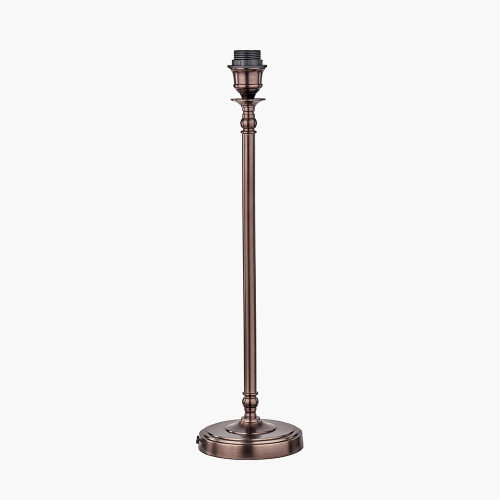 Pacific Lifestyle Piero Antique Bronze Metal Candlestick Table Lamp Base