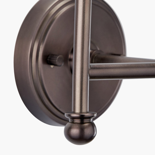 Pacific Lifestyle Piero Antique Bronze Metal Double Wall Light