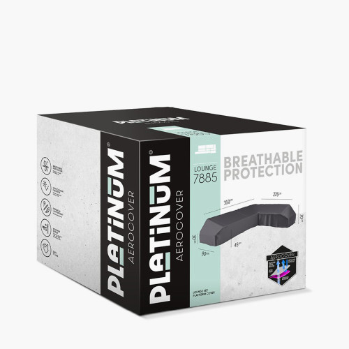 pacific lifestyle Platform Aerocover Left Hand 350x275x90xH30/45/70cm high