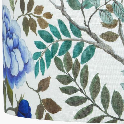 Pacific Lifestyle Porcelaine De Chine 35cm Drum Shade Cobalt