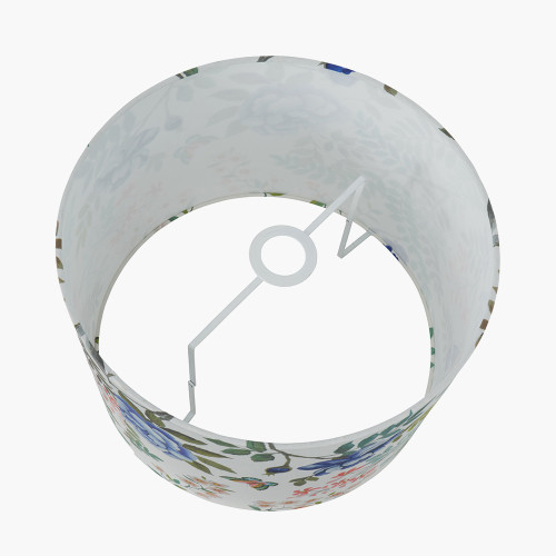 Pacific Lifestyle Porcelaine De Chine 45cm Drum Shade Cobalt