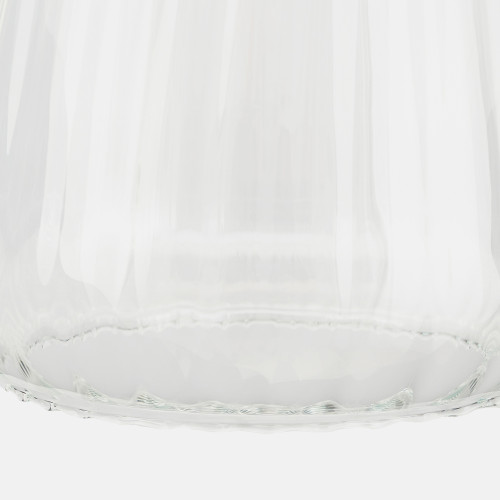 Pacific Lifestyle Porto Clear Optic Glass Tapered Pendant