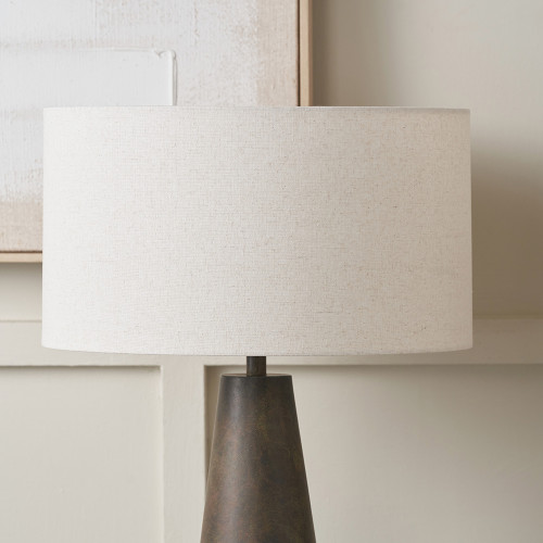 Pacific Lifestyle Quinn 50cm Slubby Hopsack Cylinder Shade