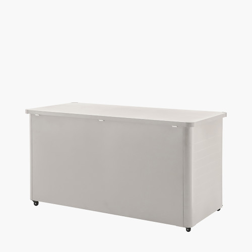 Pacific Lifestyle Rhode Island Large Galvanised Steel Cushion Box Pebble