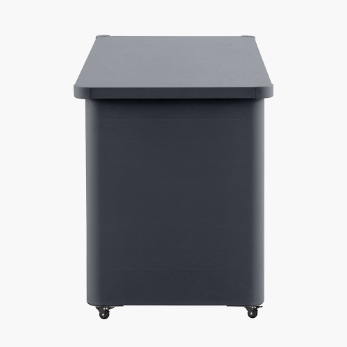 Pacific Lifestyle Rhode Island Small Galvanised Steel Cushion Box Anthracite