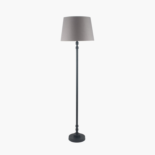 Pacific Lifestyle Rhode Matt Black Stick Metal Floor Lamp Base
