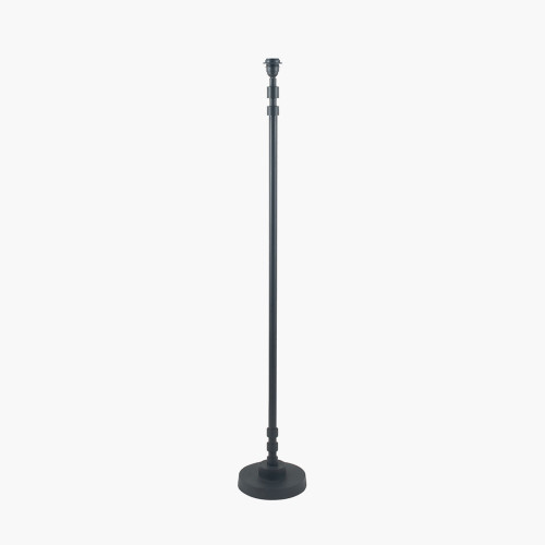 pacific lifestyle Rhode Matt Black Stick Metal Floor Lamp Base