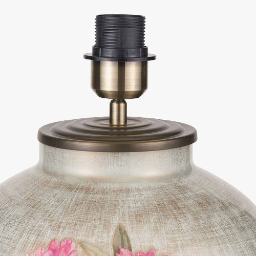 Pacific Lifestyle Rhododendron Large Glass Table Lamp Base