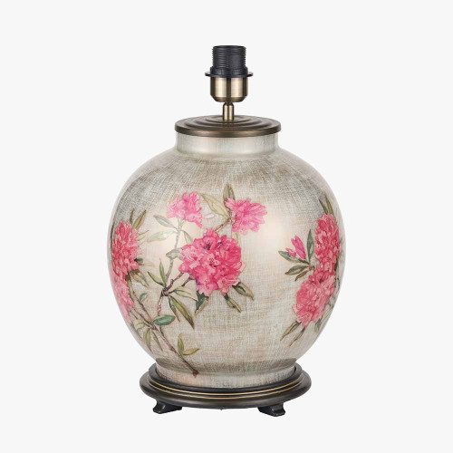 pacific lifestyle Rhododendron Large Glass Table Lamp Base