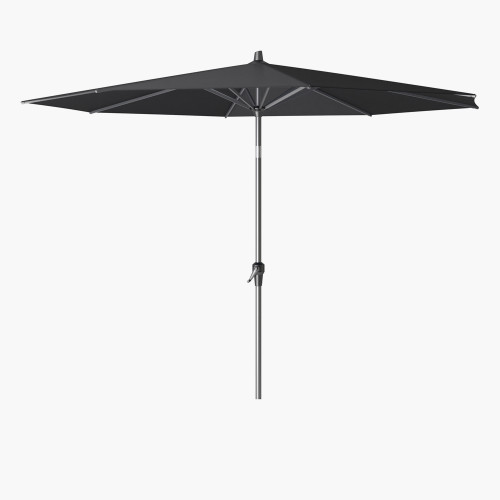 pacific lifestyle Riva Premium 3m Round Faded Black Parasol