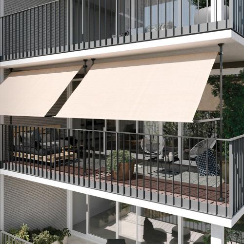 Pacific Lifestyle Roller Blind W 1 98 X L 2 4m Sand