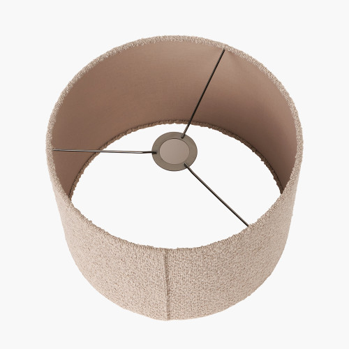Pacific Lifestyle Rouen 45cm Taupe Boucle Cylinder Lampshade