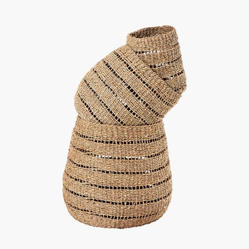 Pacific Lifestyle S/3 Seagrass Natural Round Baskets