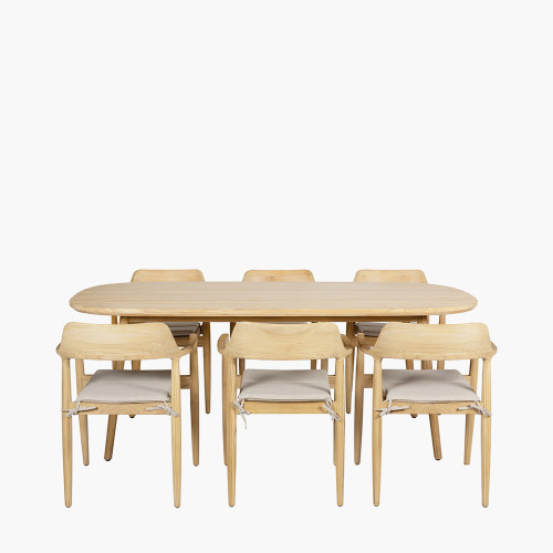 Pacific Lifestyle Salita Outdoor 6 Seater Dining Set