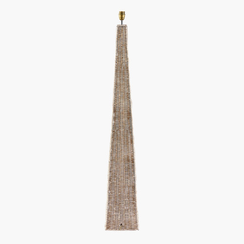 Pacific Lifestyle Seacomb Rattan Pyramid Floor Lamp Base
