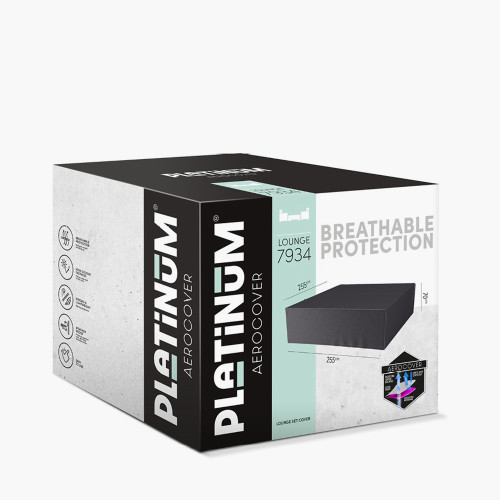 pacific lifestyle Seating Set Aerocover Square 255 x 70cm high