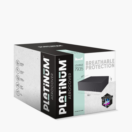 pacific lifestyle Seating Set Aerocover Square 300 x 70cm high