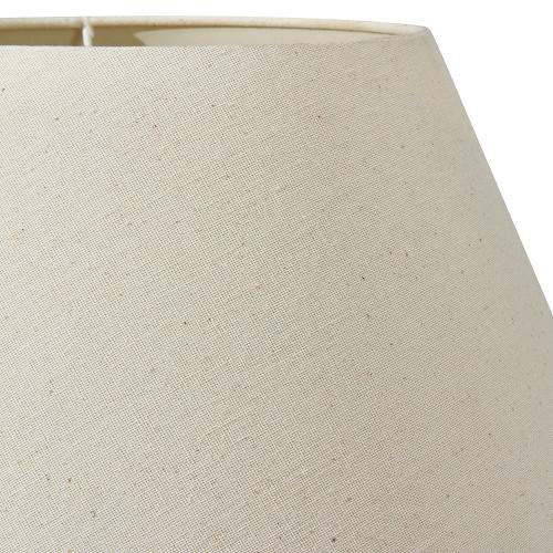 Pacific Lifestyle Seychelles 25cm Cream Slubby Cotton Empire Lampshade