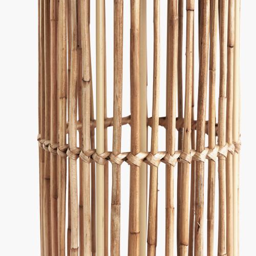 Pacific Lifestyle Sorbus Natural Ribbed Tall Table Lamp