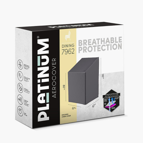 pacific lifestyle Stackable Chair Aerocover 67 x 67 x 80/110