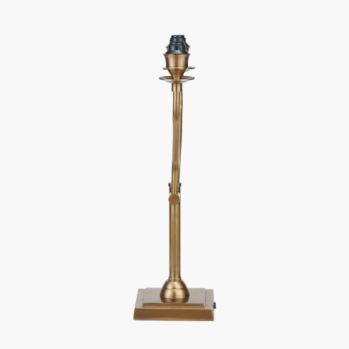 Pacific Lifestyle Tatiana Antique Brass Metal Table Lamp Base