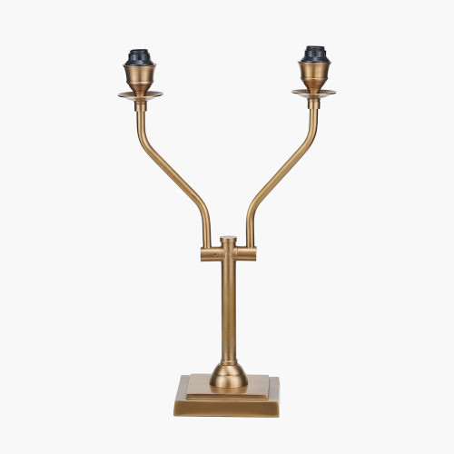 pacific lifestyle Tatiana Antique Brass Metal Table Lamp Base