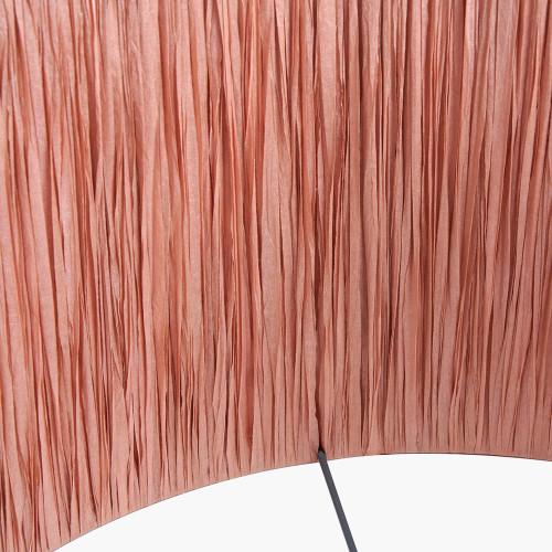 Pacific Lifestyle Tilia 30cm Apricot Raffia Cylinder Lampshade