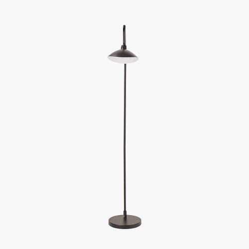 Pacific Lifestyle Toulon Black Metal Task Floor Lamp