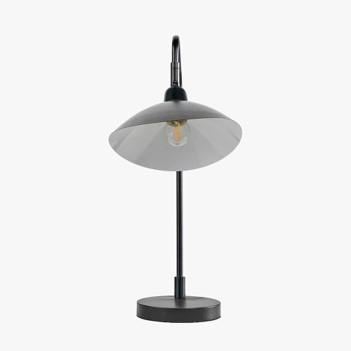 Pacific Lifestyle Toulon Black Metal Task Table Lamp