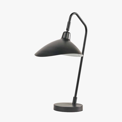pacific lifestyle Toulon Black Metal Task Table Lamp
