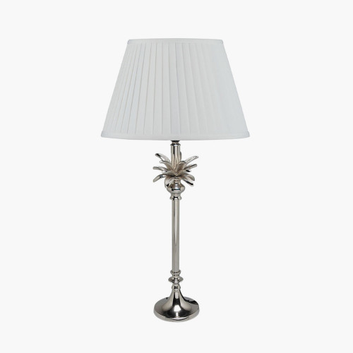 Pacific Lifestyle Trafalgar Nickel Metal Palm Tree Table Lamp Base