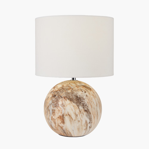 Pacific Lifestyle Viejo Natural Stone Effect Ceramic Table Lamp