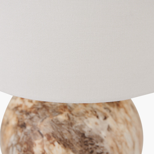Pacific Lifestyle Viejo Natural Stone Effect Ceramic Table Lamp