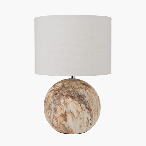pacific lifestyle Viejo Natural Stone Effect Ceramic Table Lamp