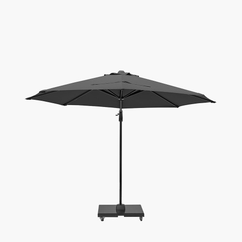 Pacific Lifestyle Voyager T1 3m Round Anthracite Free Arm Parasol