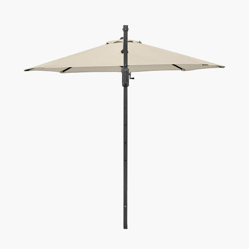 Pacific Lifestyle Voyager T1 3m Round Champagne Free Arm Parasol