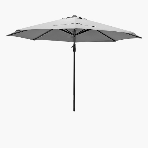 Pacific Lifestyle Voyager T1 3m Round Luna Grey Free Arm Parasol