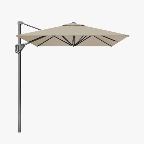 pacific lifestyle Voyager T1 3m x 2m Rectangular Champagne Free Arm Parasol