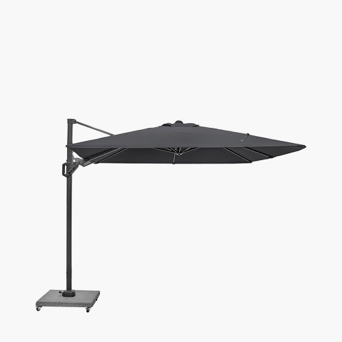 Pacific Lifestyle Voyager T2 2.7m Square Anthracite Free Arm Parasol