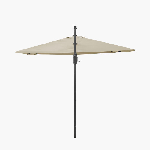 Pacific Lifestyle Voyager T2 2.7m Square Champagne Free Arm Parasol