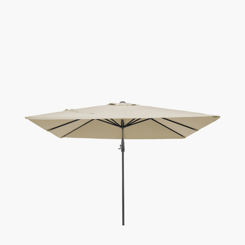 pacific lifestyle Voyager T2 2.7m Square Champagne Free Arm Parasol