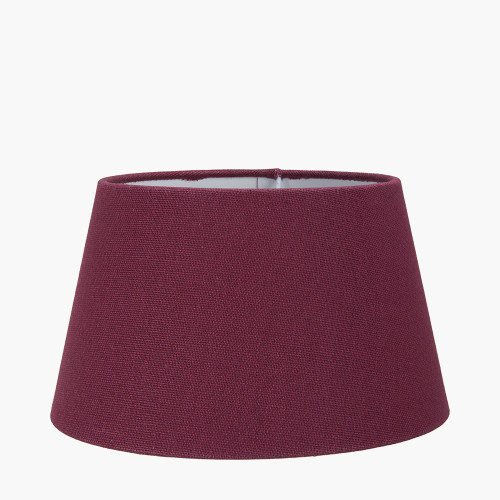 pacific lifestyle Winston 25cm Mulberry Handloom Tapered Lampshade
