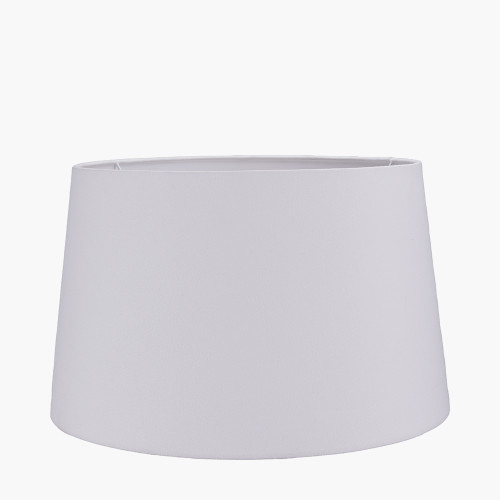 pacific lifestyle Winston 40cm White Handloom Tapered Lampshade