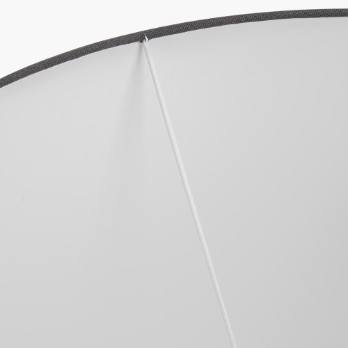 Pacific Lifestyle Winston 45cm Grey Handloom Tapered Lampshade
